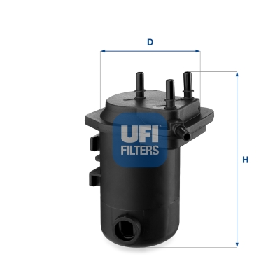 kuro filtras - 24.098.00 UFI