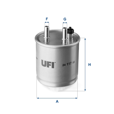 Fuel filter - 24.117.00 UFI