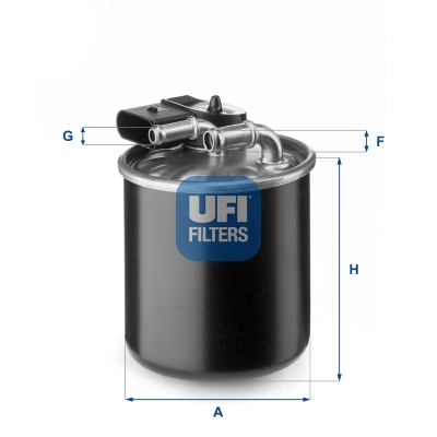 Fuel filter - 24.150.00 UFI
