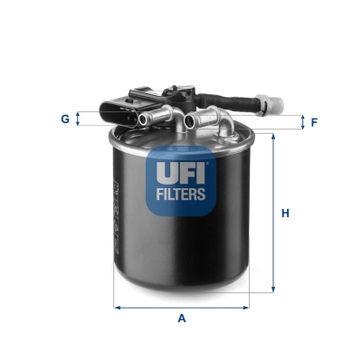 Fuel filter - 24.151.00 UFI