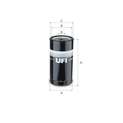 Filtro carburante - 24.265.00 UFI