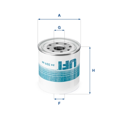 Kraftstofffilter - 24.331.00 UFI