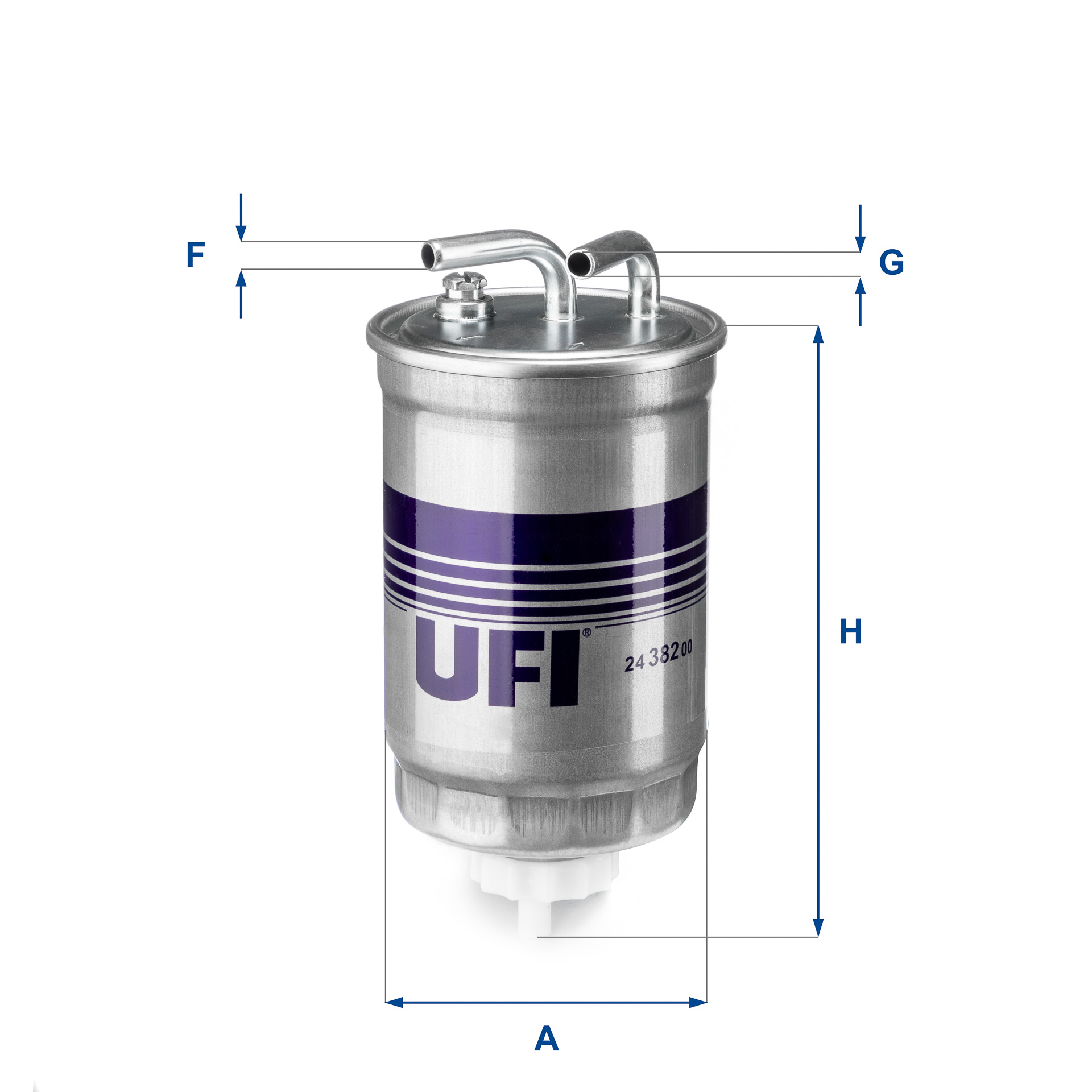 Fuel filter - 24.382.00 UFI