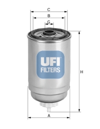 Fuel filter - 24.397.00 UFI