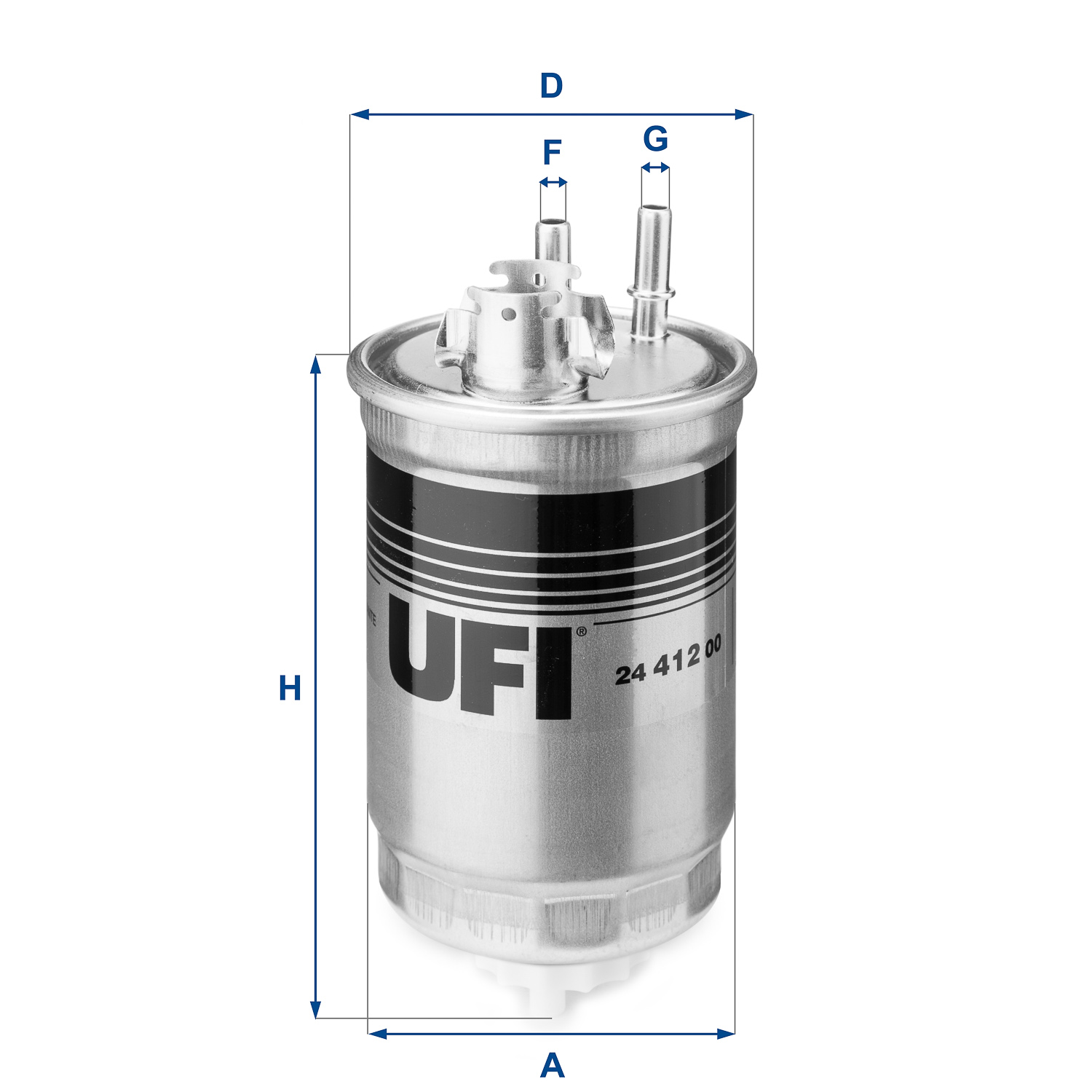 Fuel filter - 24.412.00 UFI