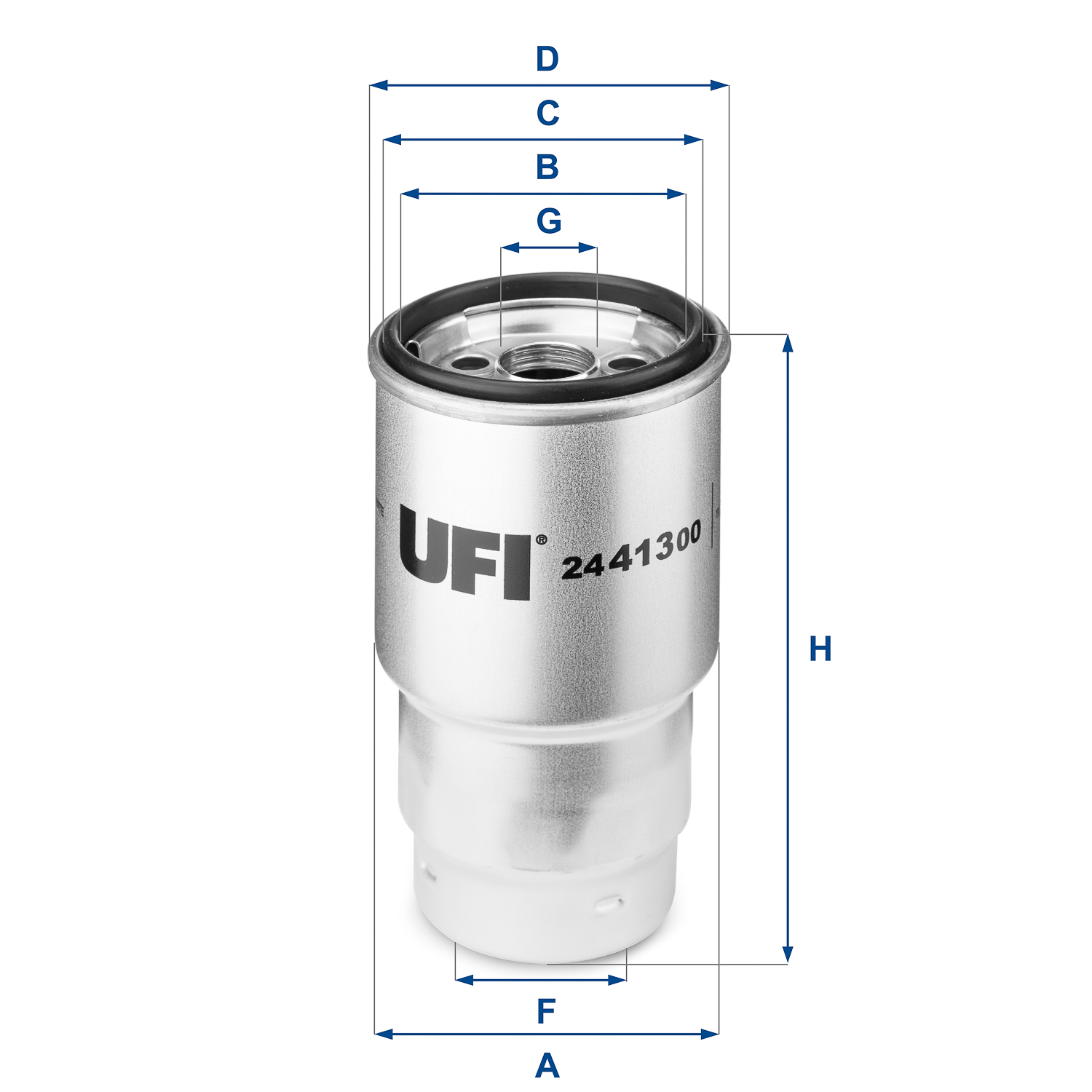 Fuel filter - 24.413.00 UFI