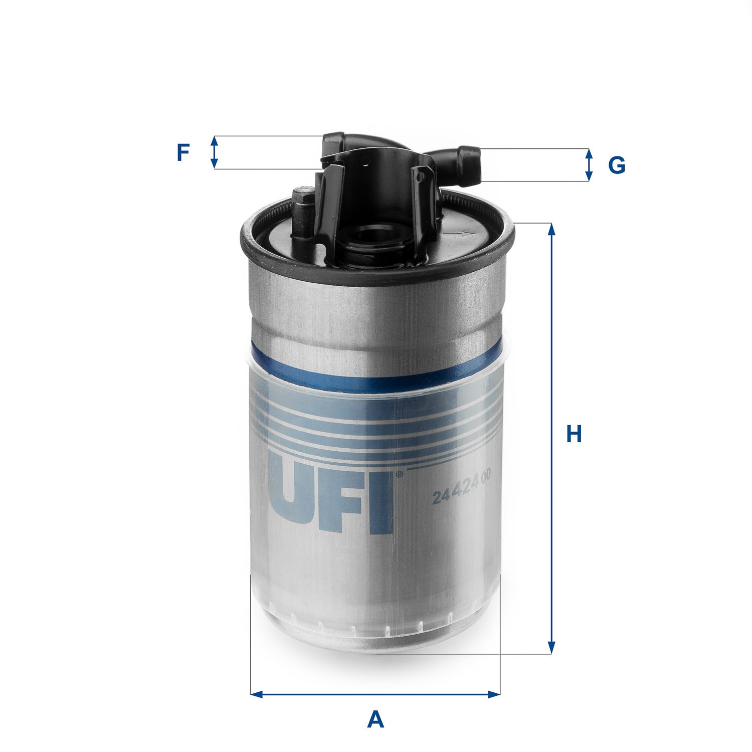 Filtro carburante - 24.424.00 UFI