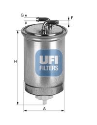 Fuel filter - 24.435.00 UFI