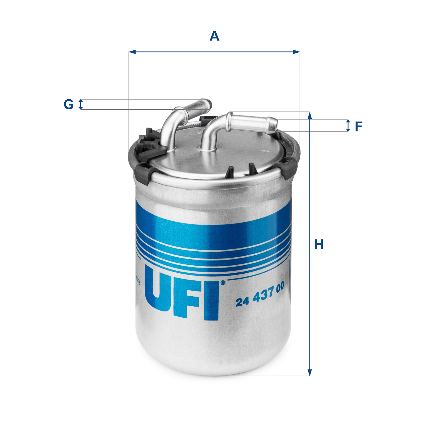 Fuel filter - 24.437.00 UFI