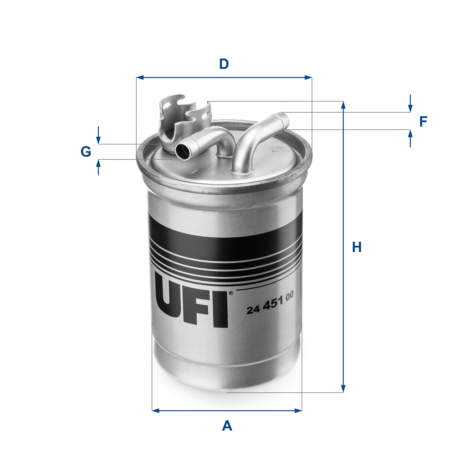 Fuel filter - 24.451.00 UFI
