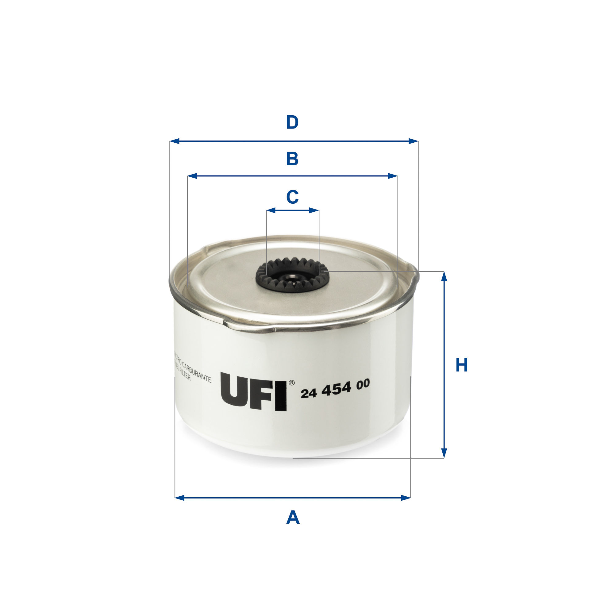 Fuel filter - 24.454.00 UFI