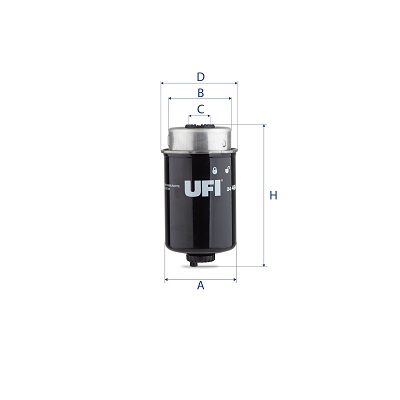 Filtro carburante - 24.464.00 UFI