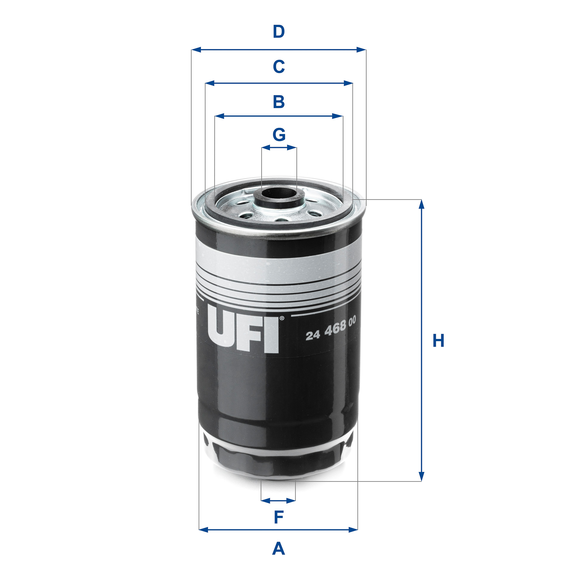 kuro filtras - 24.468.00 UFI