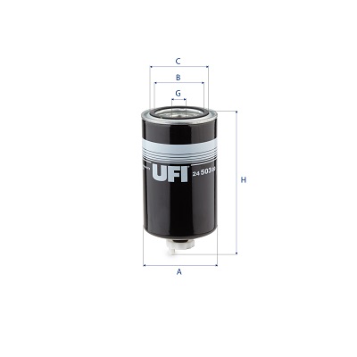 Kraftstofffilter - 24.503.00 UFI