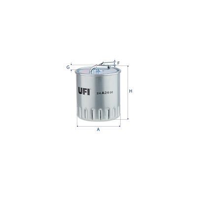 Fuel filter - 24.A24.00 UFI
