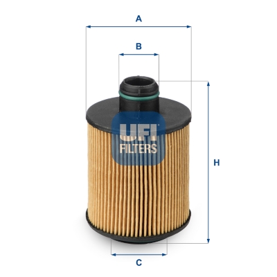 Oil Filter - 25.061.00 UFI