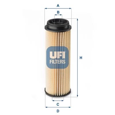 Filtro olio - 25.252.00 UFI