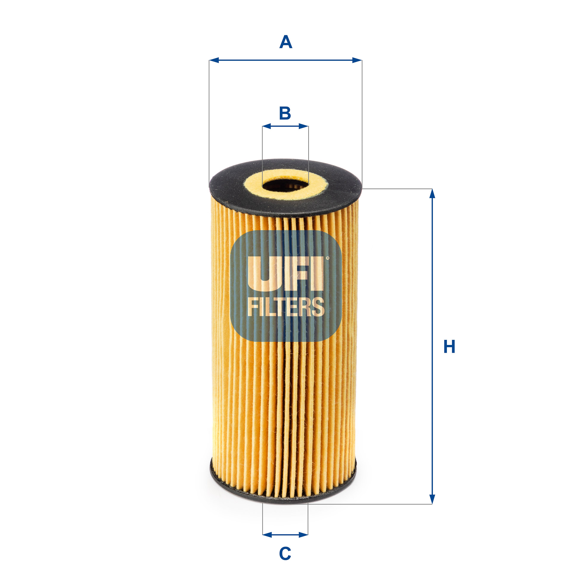 Oil Filter - 25.166.00 UFI