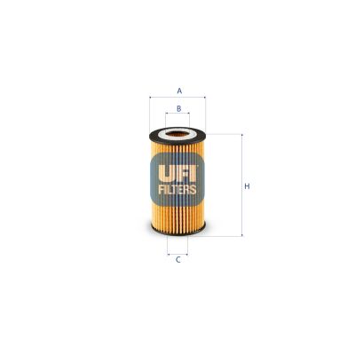 Oil Filter - 25.249.00 UFI