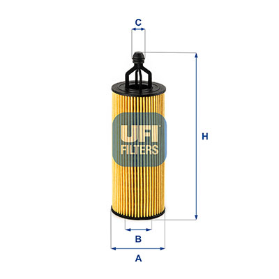 Oil Filter - 25.251.00 UFI
