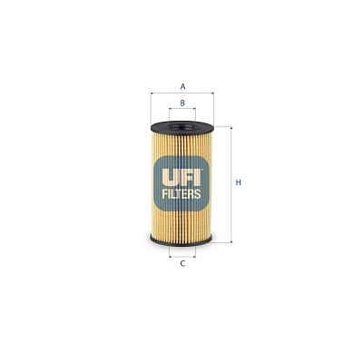 Oil Filter - 25.267.00 UFI