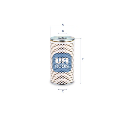 Filtro idraulico, Cambio automatico - 25.430.00 UFI