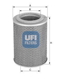 Filtro idraulico, Cambio automatico - 25.447.01 UFI