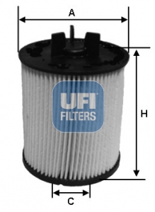 Fuel filter - 26.023.00 UFI