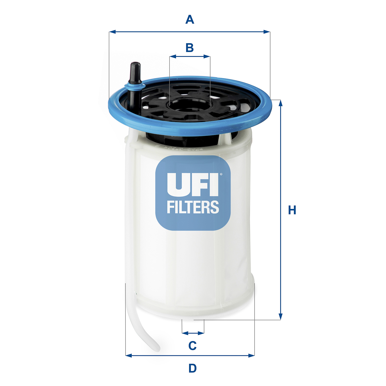 Fuel filter - 26.079.00 UFI
