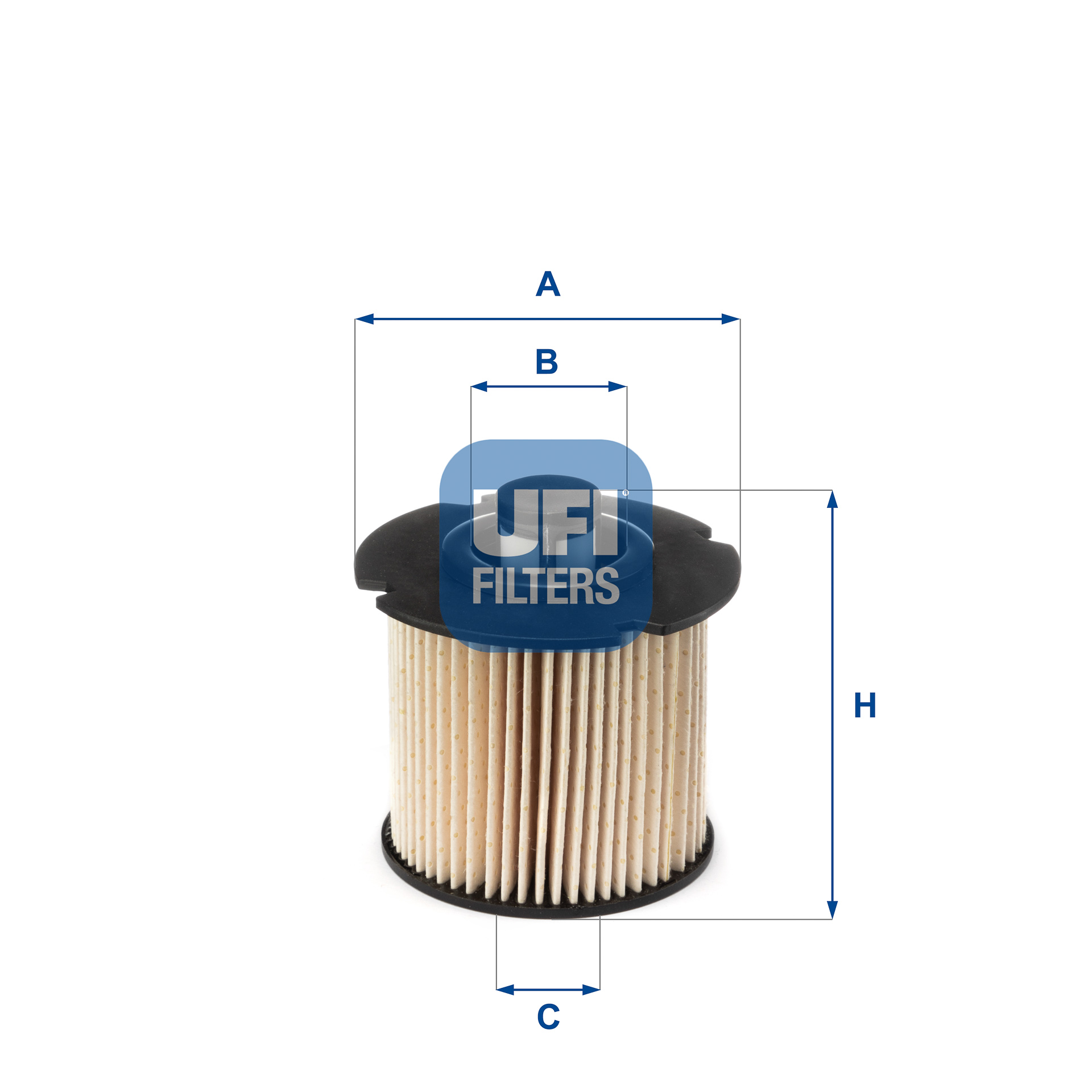 Fuel filter - 26.104.00 UFI