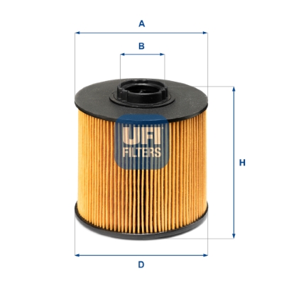Filtro carburante - 26.149.00 UFI