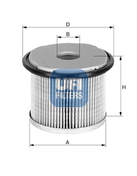 Fuel filter - 26.682.00 UFI