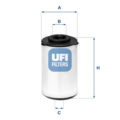 Fuel filter - 26.H2O.03 UFI