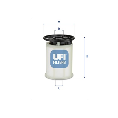 Fuel filter - 26.H2O.06 UFI