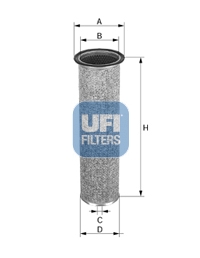 Air Filter - 27.C57.00 UFI