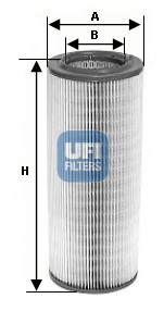Air Filter - 27.397.00 UFI
