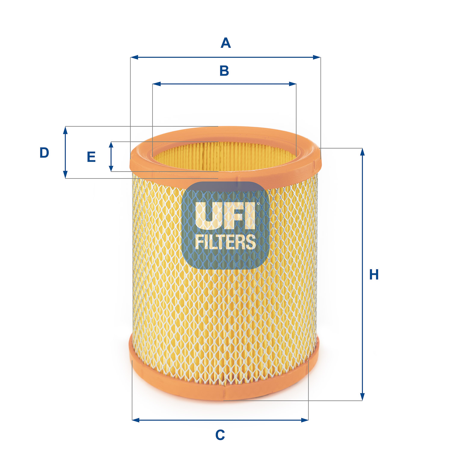 Air Filter - 27.196.00 UFI