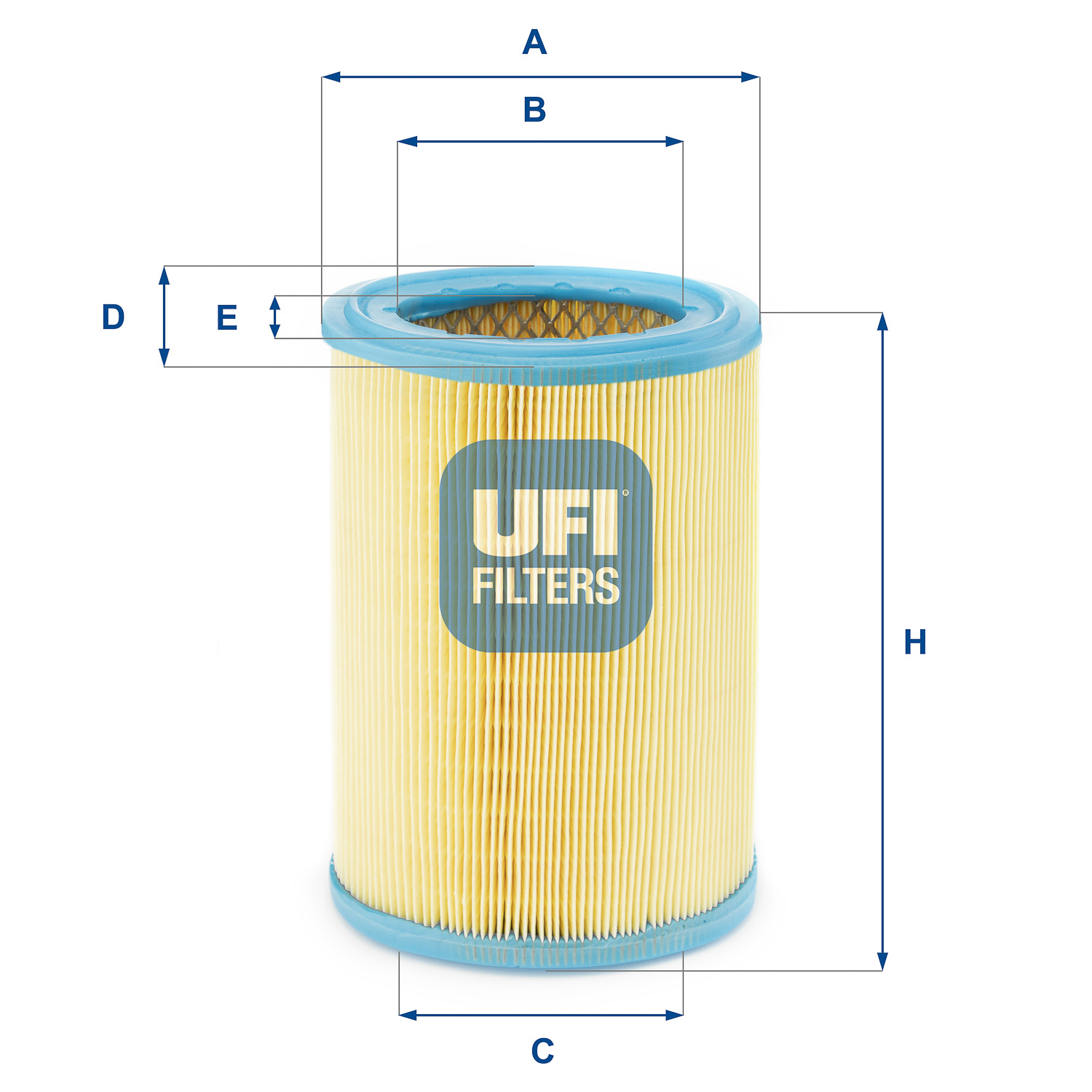 Air Filter - 27.252.00 UFI