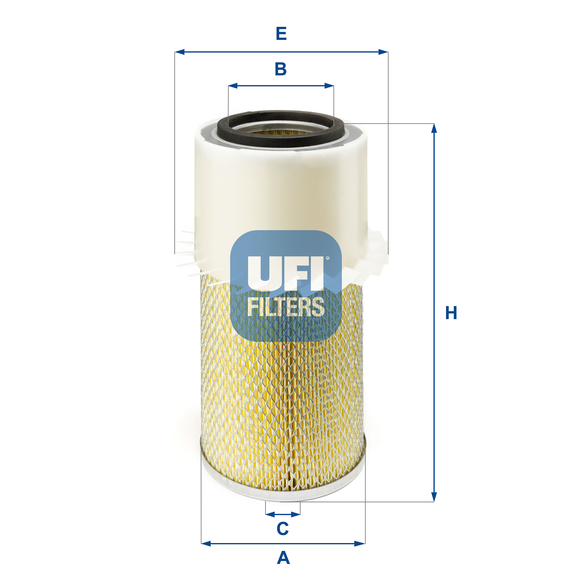 Filtro aria - 27.878.00 UFI