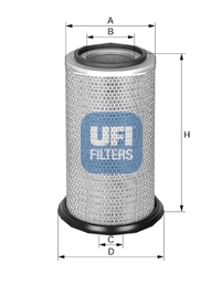 Filtro aria - 27.454.00 UFI