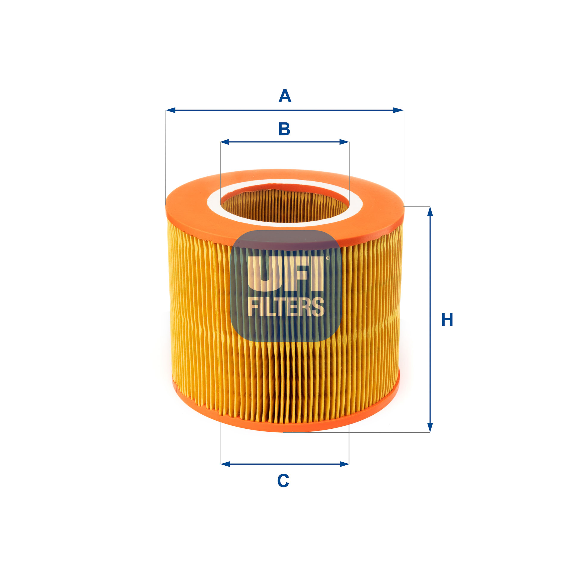 Filtro aria - 27.354.00 UFI