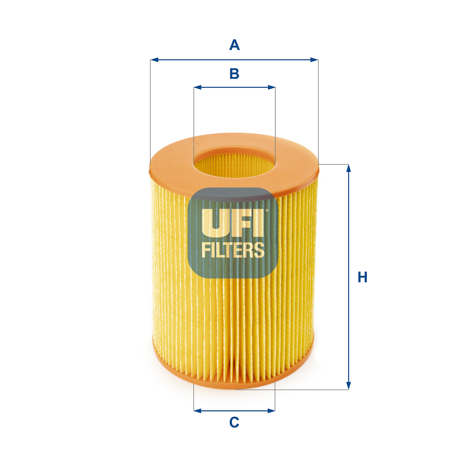 Filtro aria - 27.355.00 UFI