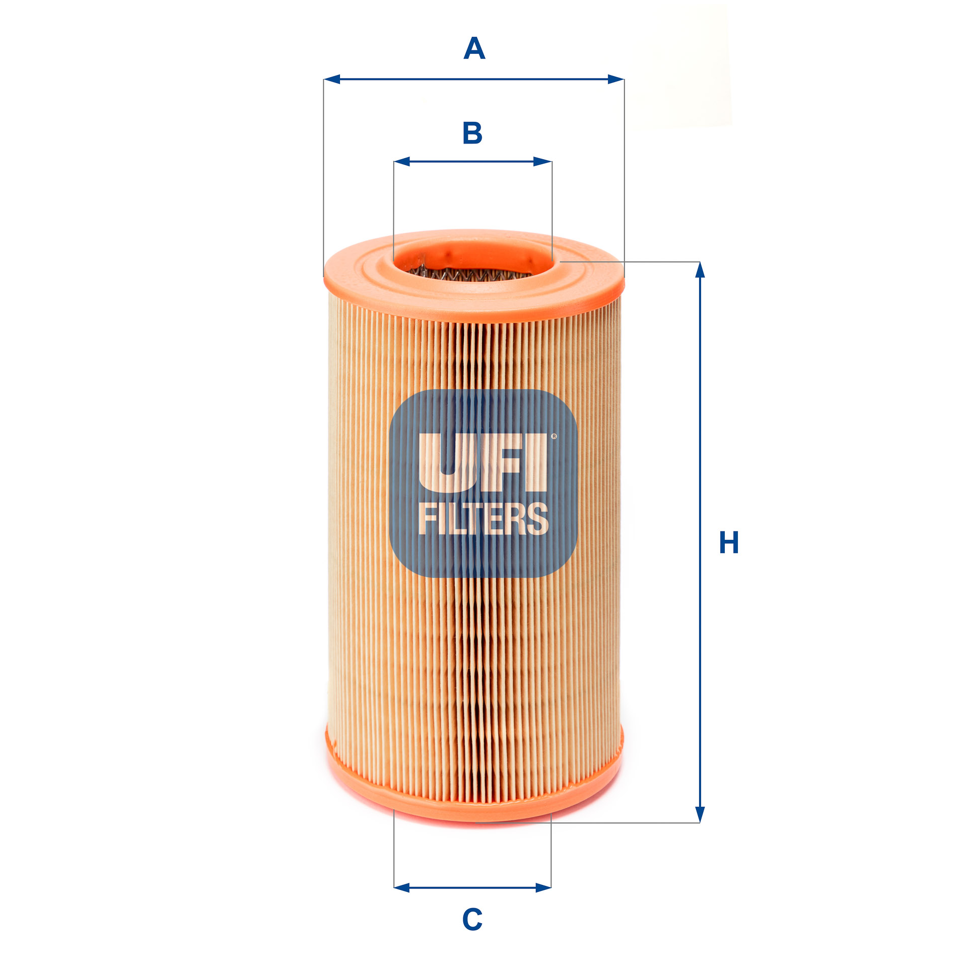 Filtro aria - 27.524.00 UFI
