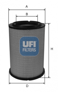Air Filter - 27.A33.00 UFI