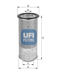 Filtro aria - 27.618.00 UFI