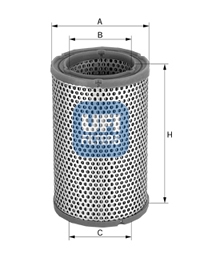 Filtro aria - 27.808.00 UFI