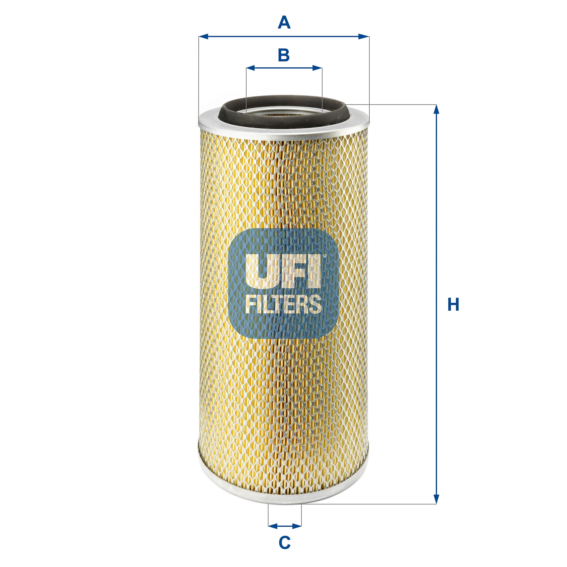Filtro aria - 27.804.00 UFI