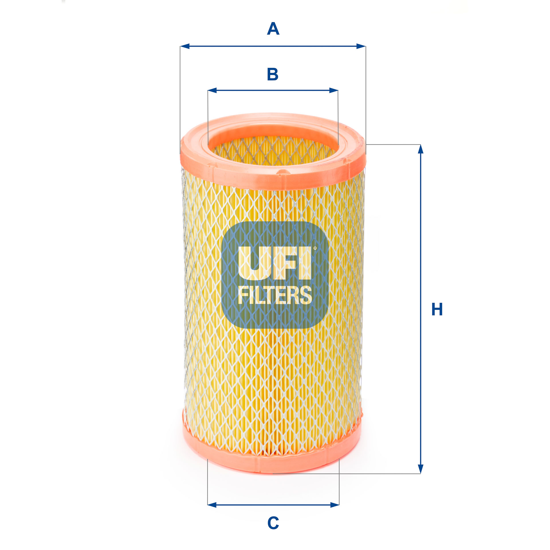 Воздушный фильтр - 27.824.00 UFI