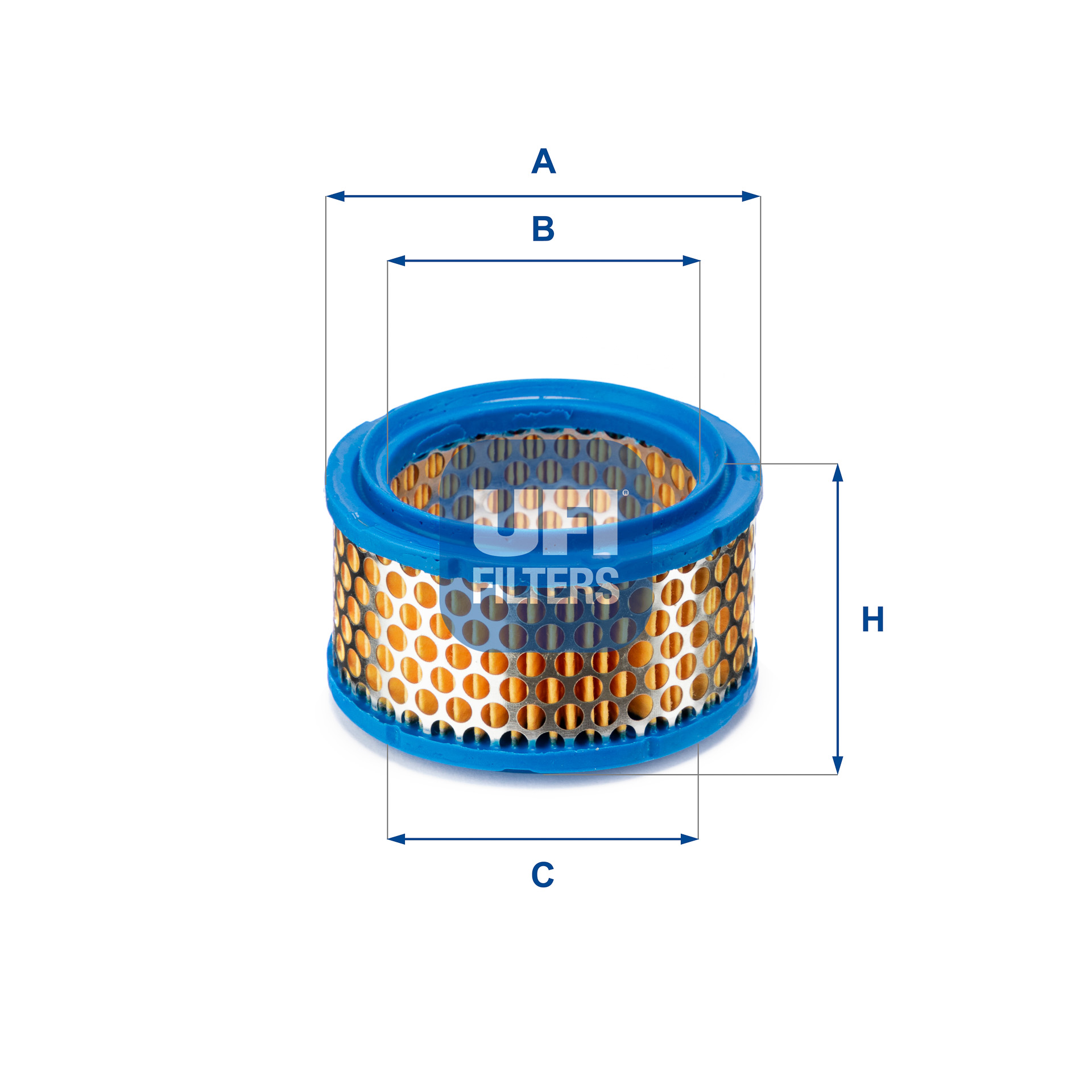 Air Filter - 27.886.00 UFI