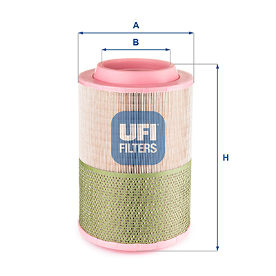 Luftfilter - 27.C92.00 UFI